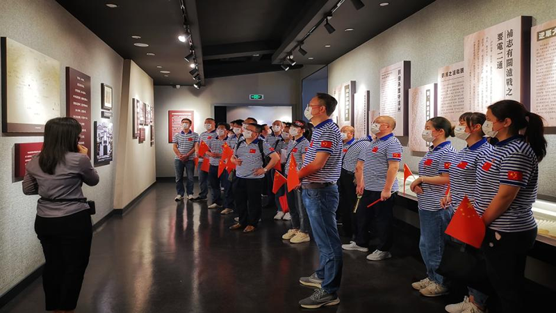 重溫崢嶸歲月，感悟紅色初心 ——瀘天化弘旭黨委開展“學黨史 感黨恩 跟黨走” 主題黨日活動(圖3)
